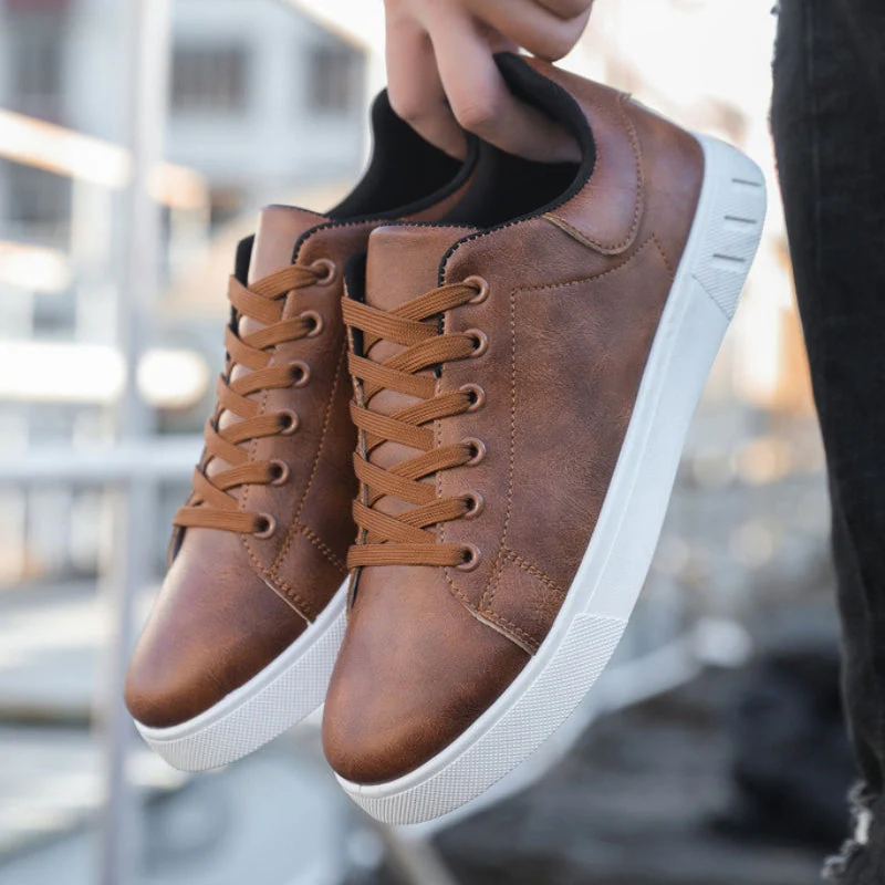 Johannes™ | Leren herensneakers